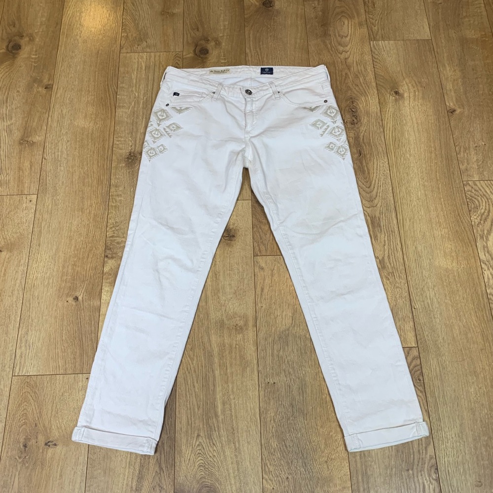 Ag Stevie Roll Up Slim Straight